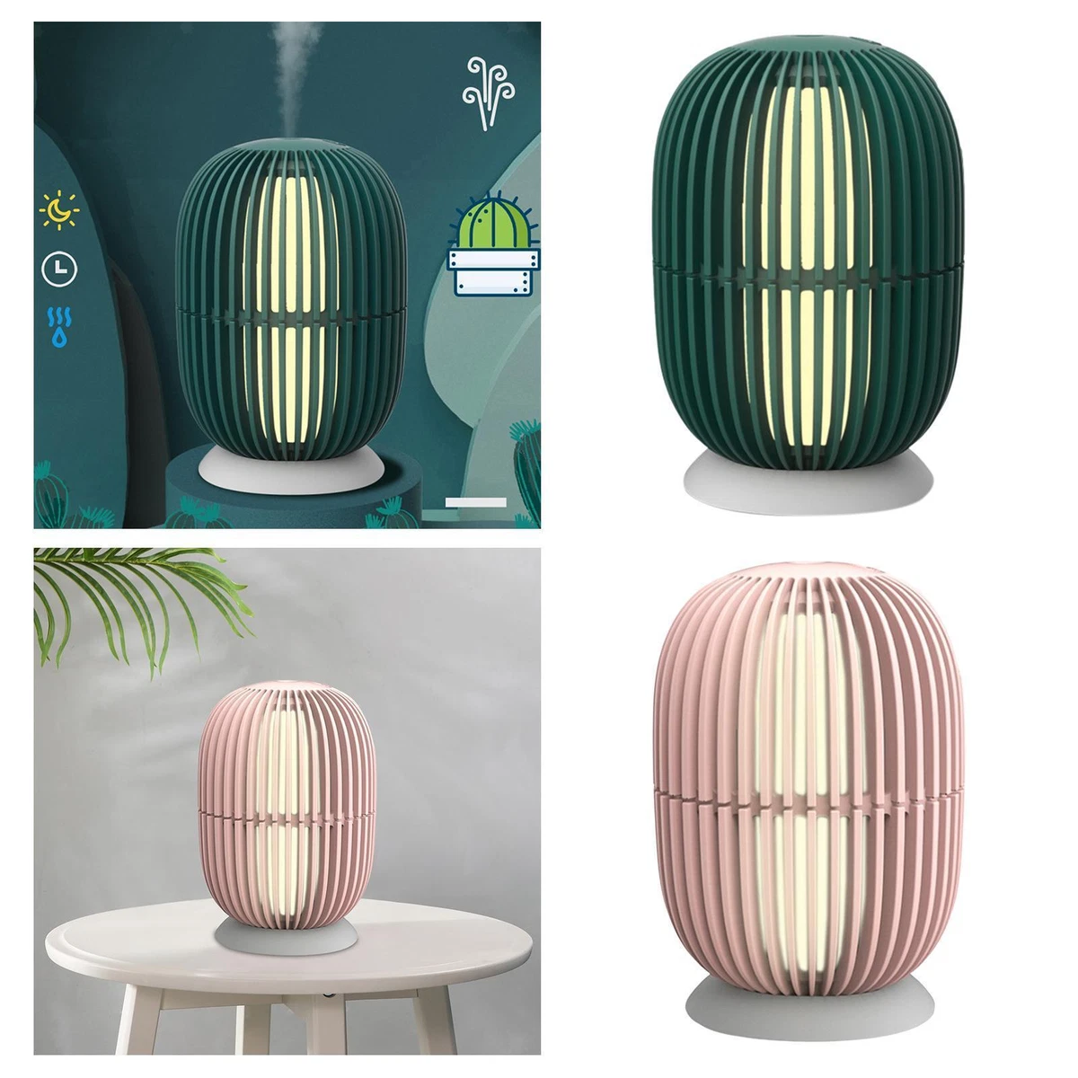 Personal Humidifier Colorful Night Light 2 Modes Low Noise Top