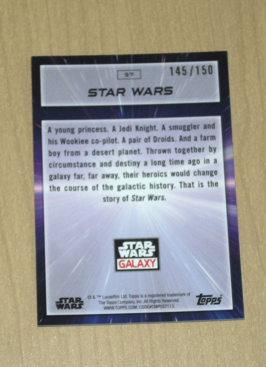 スター・ウォーズ・クローム・ギャラクシ 2022 2023のリフラクタ Checklist Spotlight: 2022 Topps Star Wars Galaxy Chrome - Topps Ripped