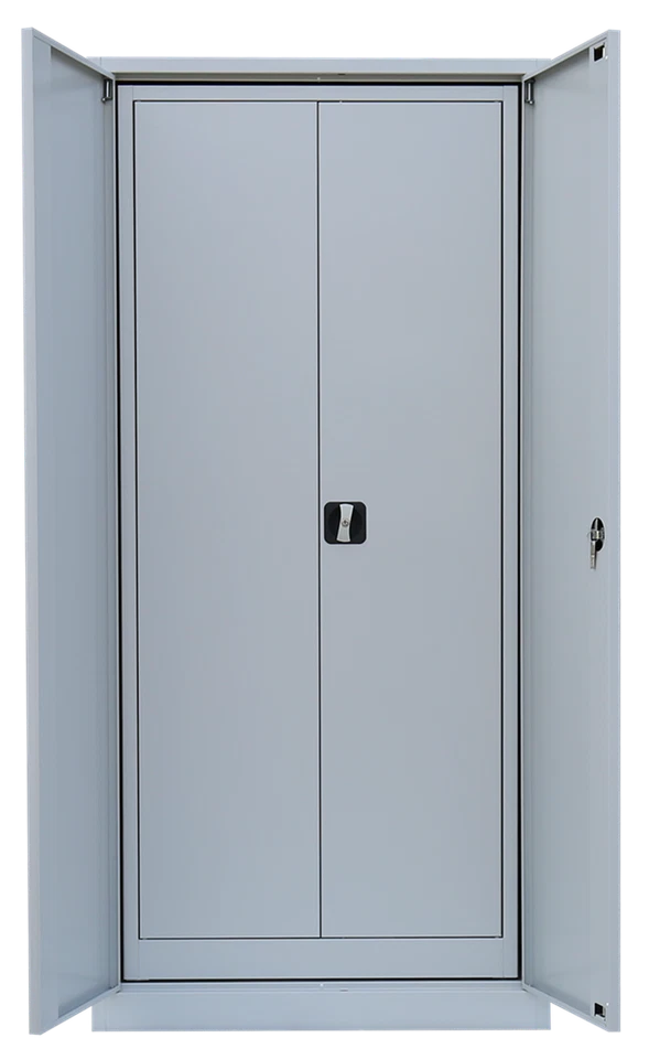 2er Set komplett montierte Metallschränke 530330+530340 Stahl Mehrzweckschrank