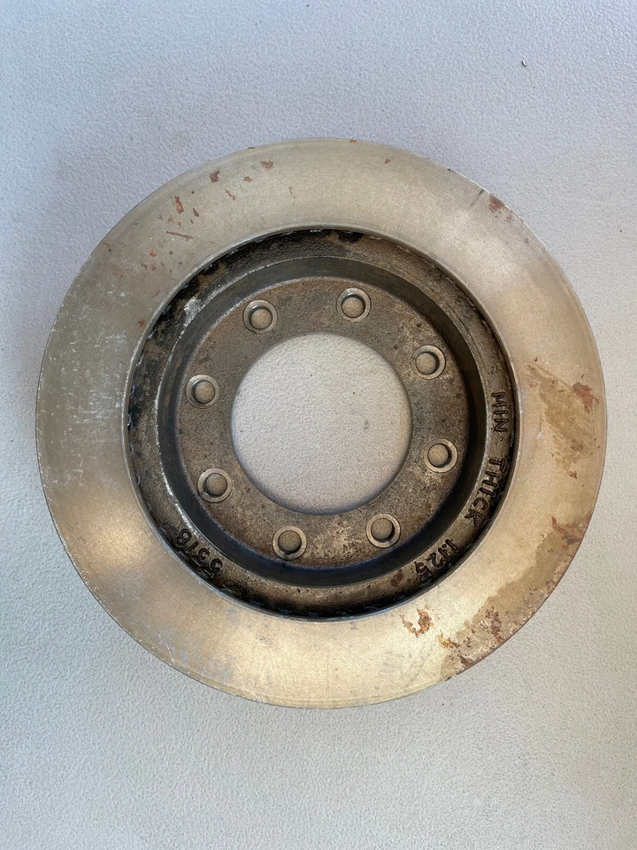 Dodge D300 D350 1981 1993 W doble trasero whl rotor delantero Foto 2 de 4