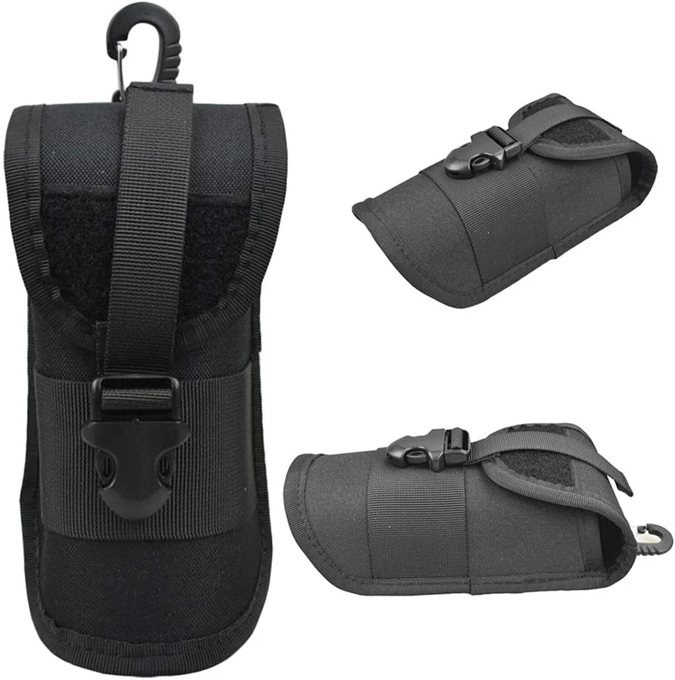 Estuche con soporte para gafas de sol tácticas Molle bolsa de cintura bolsa portátil al aire libre Foto 2 de 4