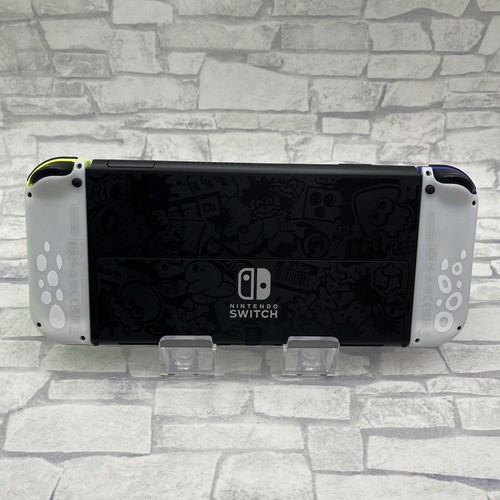 Nintendo Switch 64 GB OLED Console Splatoon 3 Edition Box Used Excellent - Picture 5 of 8