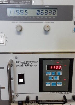 High Voltage Electronic Load 400V DC max 750W 15A TESTED GOOD! PC Programmable 