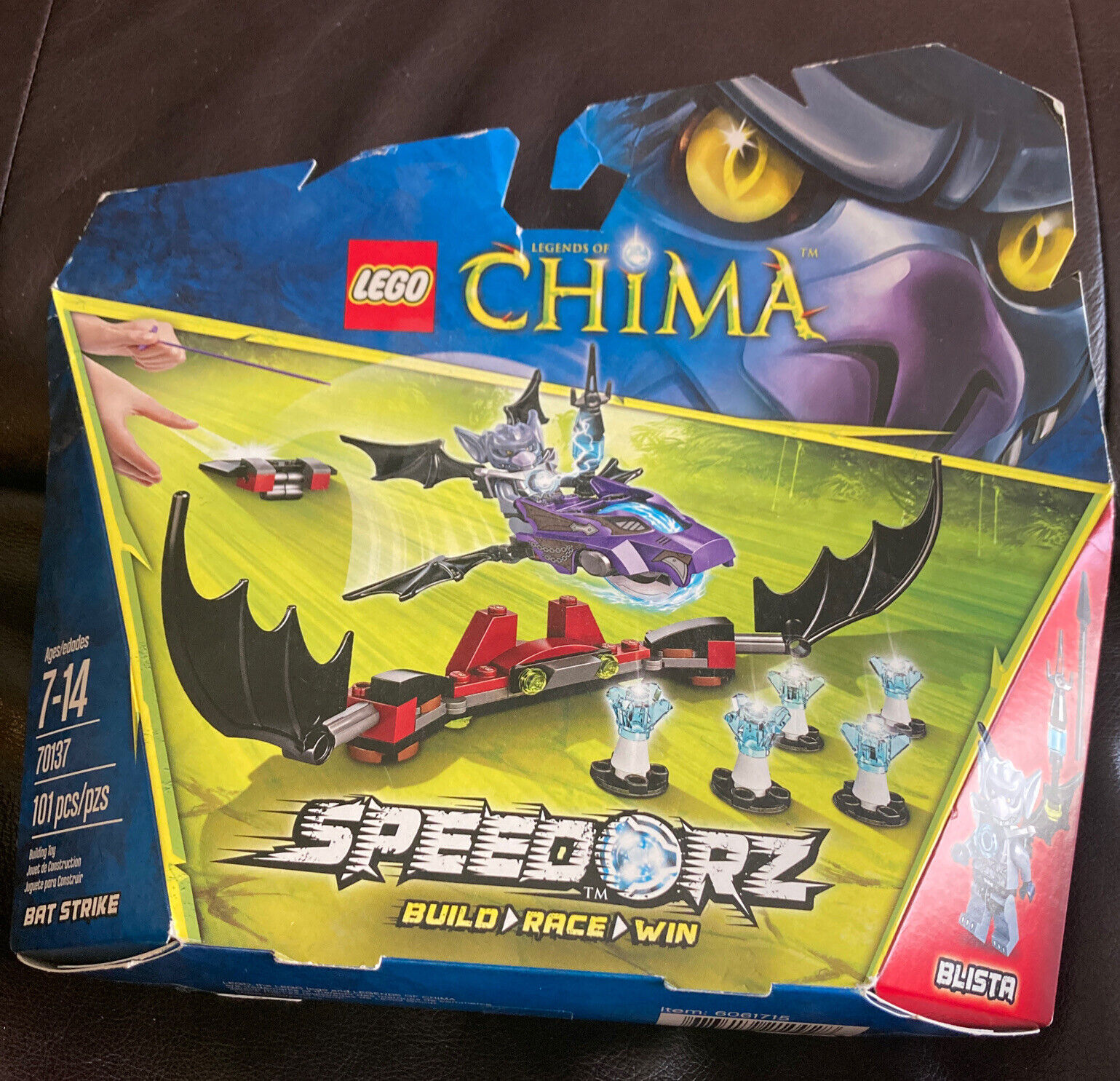 Lego Legends Of Chima 70137 Speedorz Bat Strike Set Blista Figure New Sealed