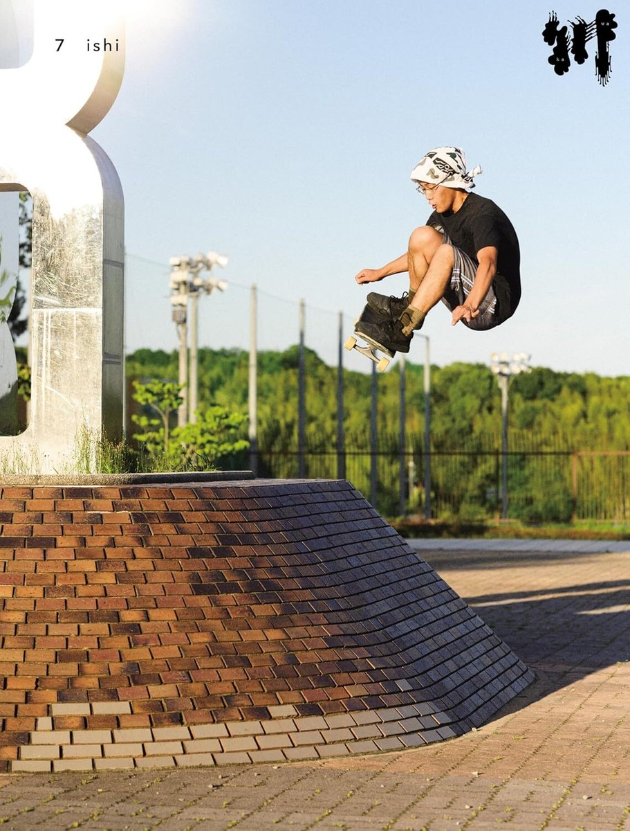 希少　made for skate 洋書　教科書　アーカイブ　BK Kawa 7 Ishi Stone Skateboarding Photo Collection Book from Japan