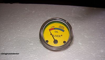 #ad #ad Oliver Tractor Oil Pressure Gauge $14.39