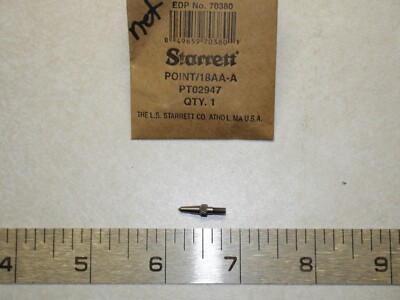 Starrett PT02947 Point For 18AA-A