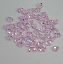 Swarovski Crystal Rosaline Bicone 5328 Beads; 4mm 24 , 6mm 12 , 8mm 12 