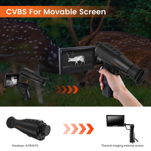 GTMEDIA AI 384x288 Thermal Imaging Monocular Handheld IR Night Vision Goggles US - Picture 14 of 24
