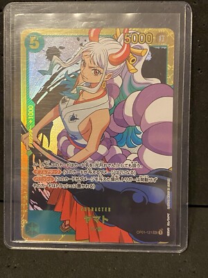YAMATO OP01-121 Secret Rare SEC One Piece Card Game Romance Dawn Japanese |  eBay