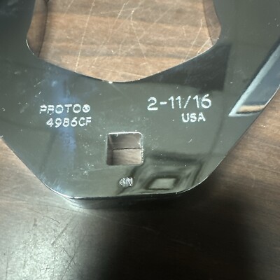 Proto Crowsfoot 2-11/16 Inch 3/8” Drive J4986CF USA | eBay