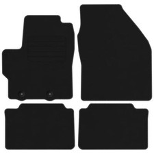 Velours Fußmatten für Toyota Yaris IV ab Bj. 2020 Automatten Passend SCHWARZ STD