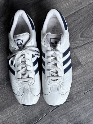 Men's Adidas RIP Vintage White/ Black Stripes Size 13 Shoes