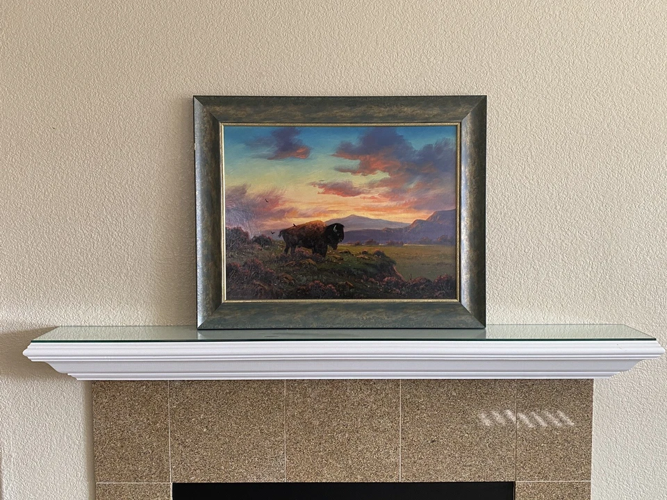 Heinie Hartwig Oil Painting On Board. 18 X 24 Foto 2 de 4