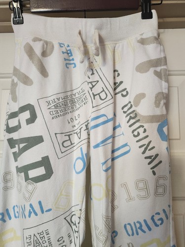Gap Kids Logo Print Joggers, Boy's Size XL (12) - Picture 2 of 8