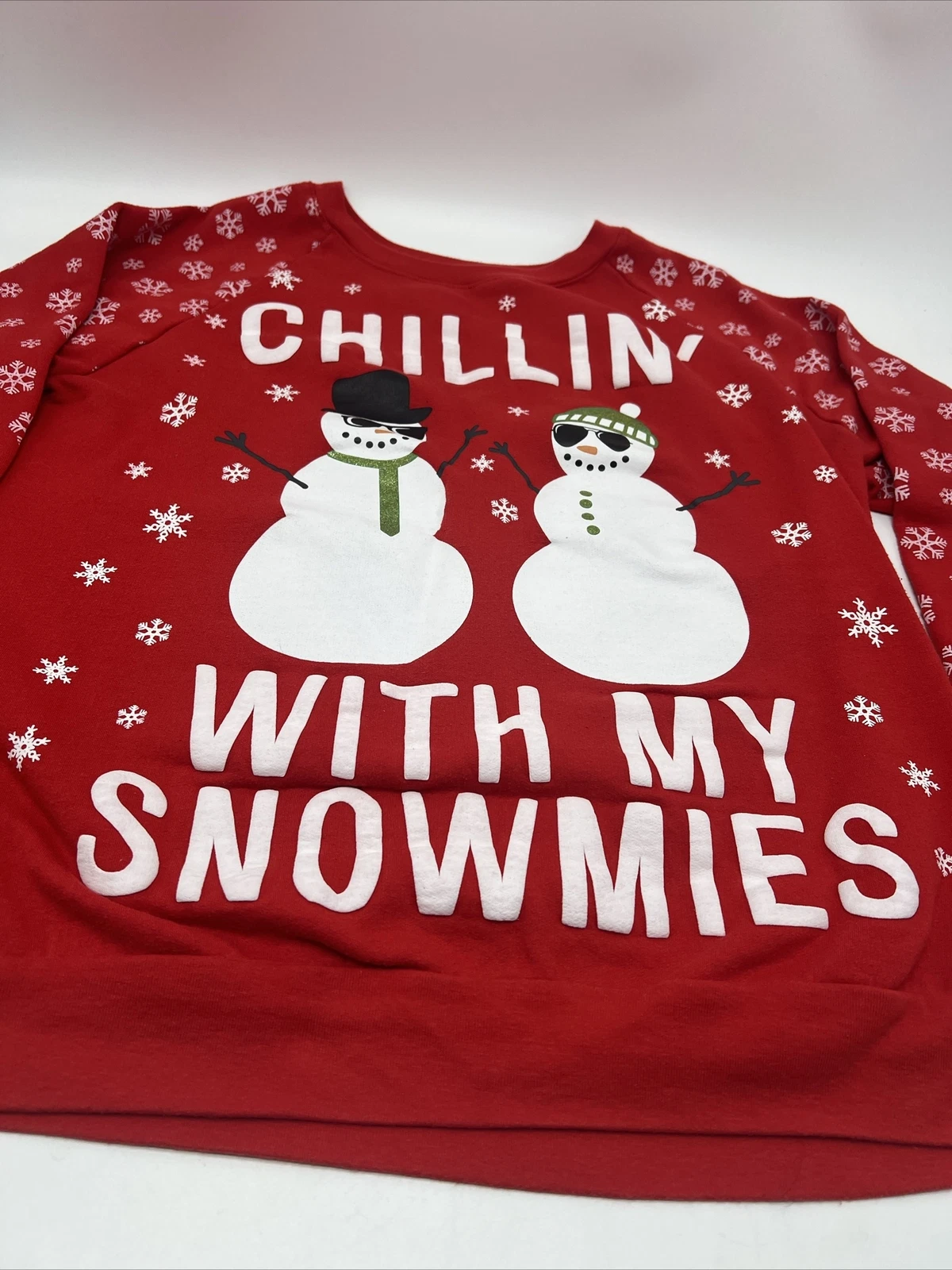 Freeze Ugly Christmas Sweater Xmas  Size L