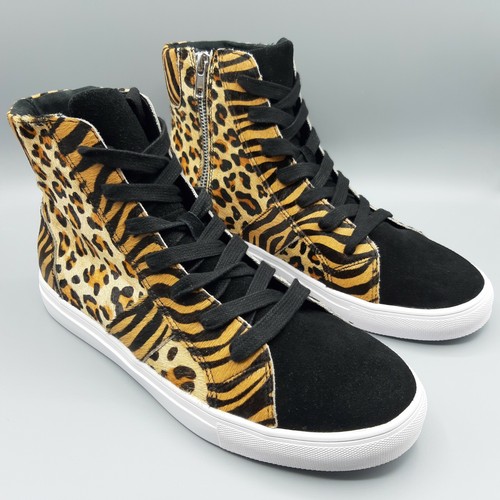 New Steve Madden Bengal Leopard Hi-Tops 