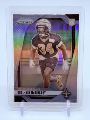 ラスト1点セール 新品 Atomic Floyd SAF-EP-000001 2024 Panini Prizm NFL Kool-Aid McKinstry #363 True Silver Prizm