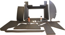 Amjd30cabk-e Cab Reconditioning Kit Black For John Deere 4030 4230 ++ Tractors