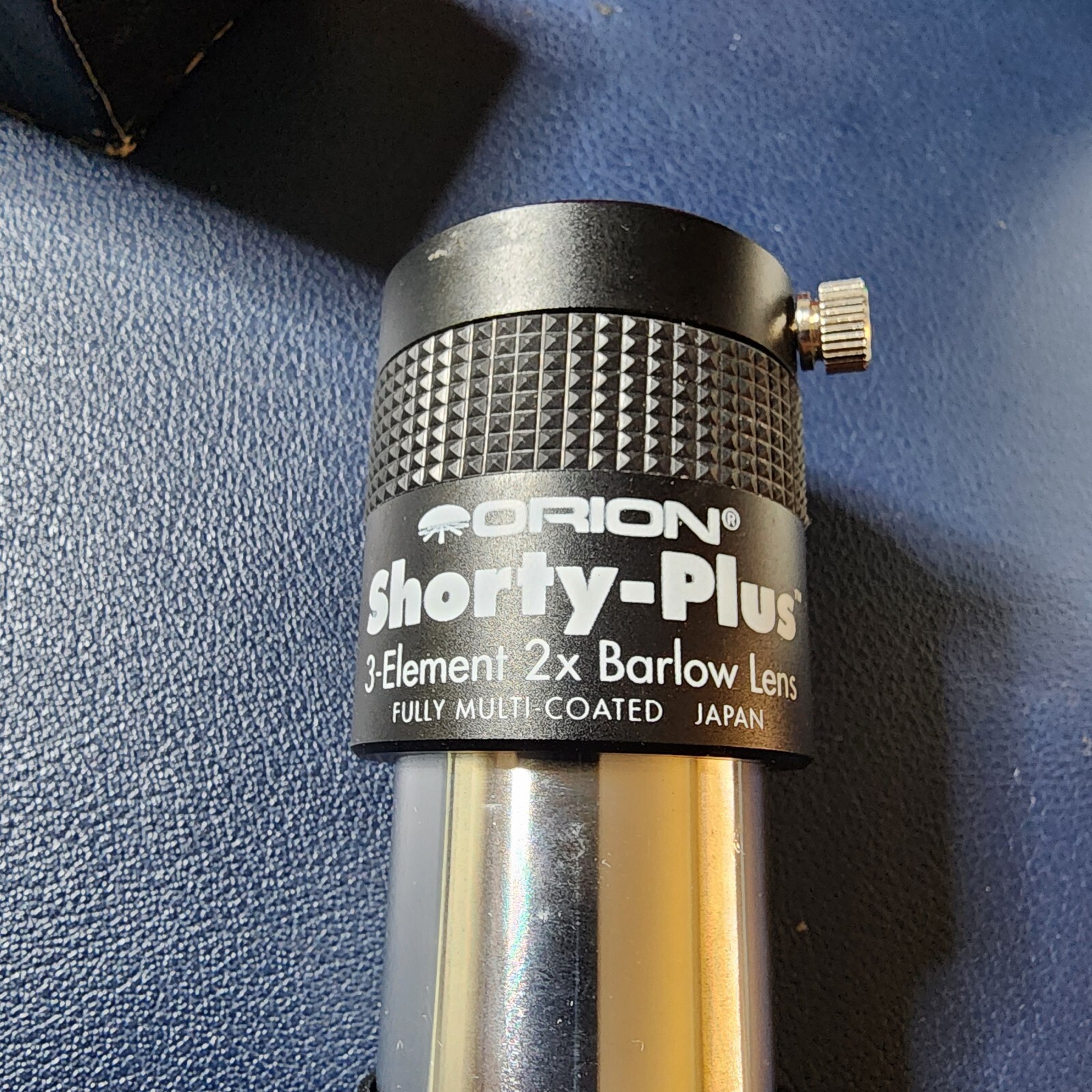 Orion Shorty-Plus Microscope Lens 2x Barlow 3-Element  **Made in Japan** 05121