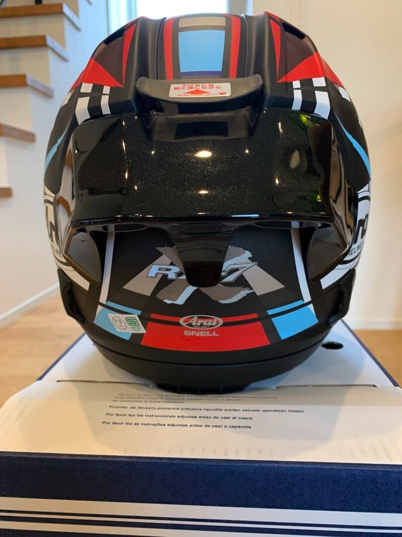 Arai Full Face motorcycle Helmet RX-7X Corsair-X TAKUMI Model Size