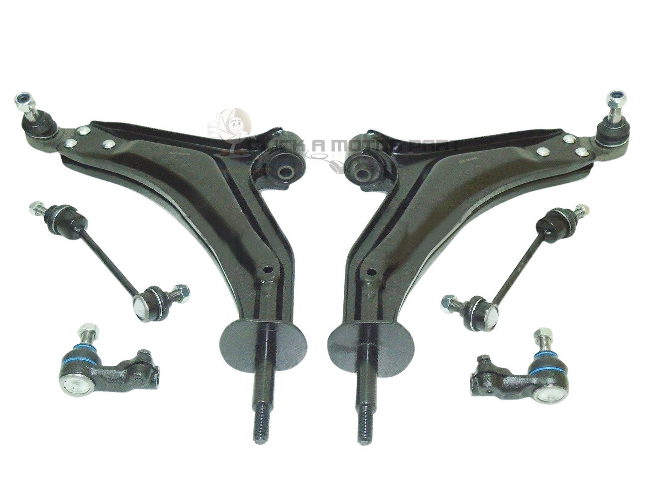 LANDROVER FREELANDER FRONT 2 LOWER SUSPENSION WISHBONE ARMS TRACK ROD