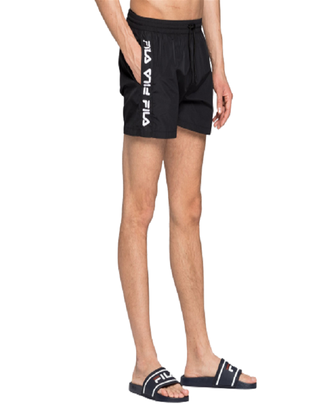 FILA costume pantaloncini uomo men sho swim shorts Black
