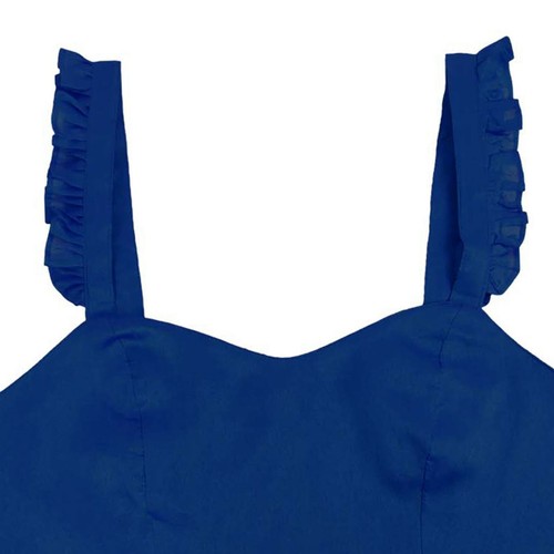 Blusa para mujer con correa con volantes diseñador cuello novia Choli readymade torso recortado - Imagen 48 de 107