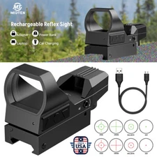 Motion Awake Green Red Dot Sight RefIex Sight Scope Optic - 20mm Picatinny Rail