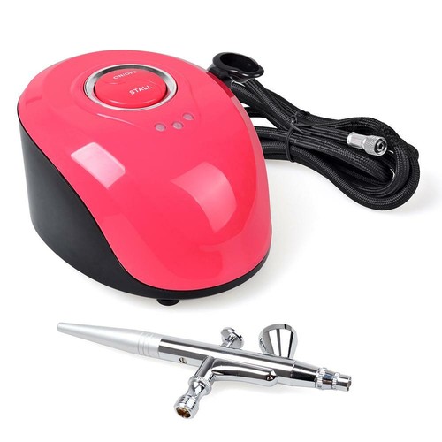 AEROGRAFO Tattoo 3 velocità utilizzato per Nail Art, Make UP e Cake PAINTING - Foto 3 di 6