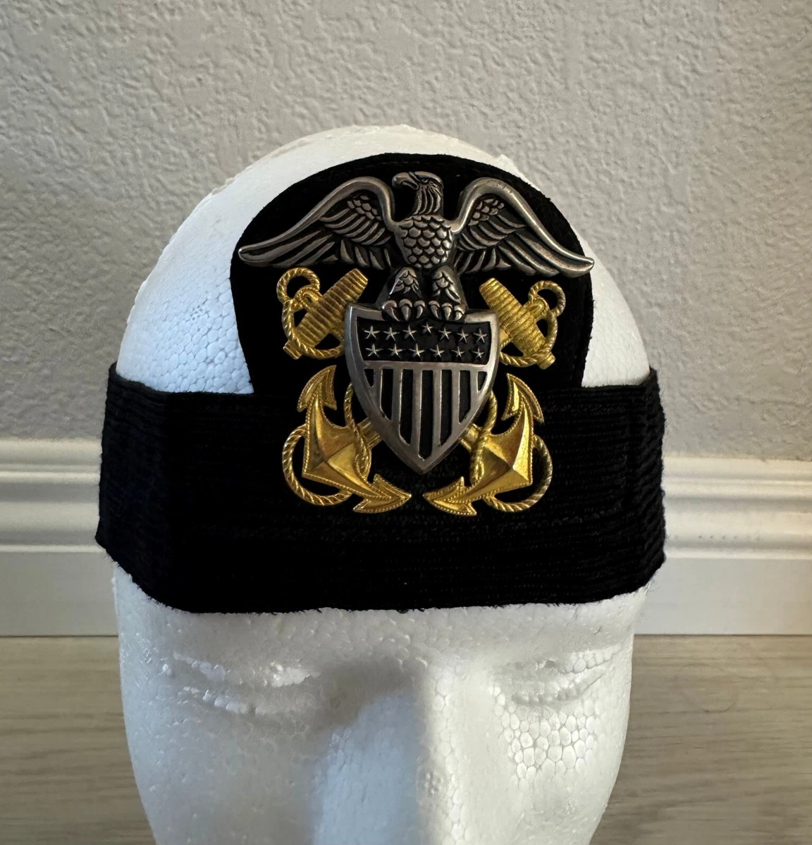 老式海军帽二战美国收藏帽子、头盔| eBay