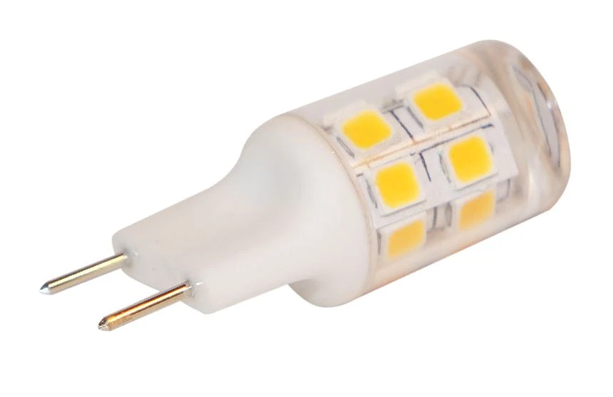 10 Pack 2W 220lm Shorter 35mm Ceramic Base G8 LED Bulb Pure White6000K 20W Equal