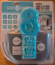 We R Memory Keepers Lucky 8 Punch Retro Scallop Designs New