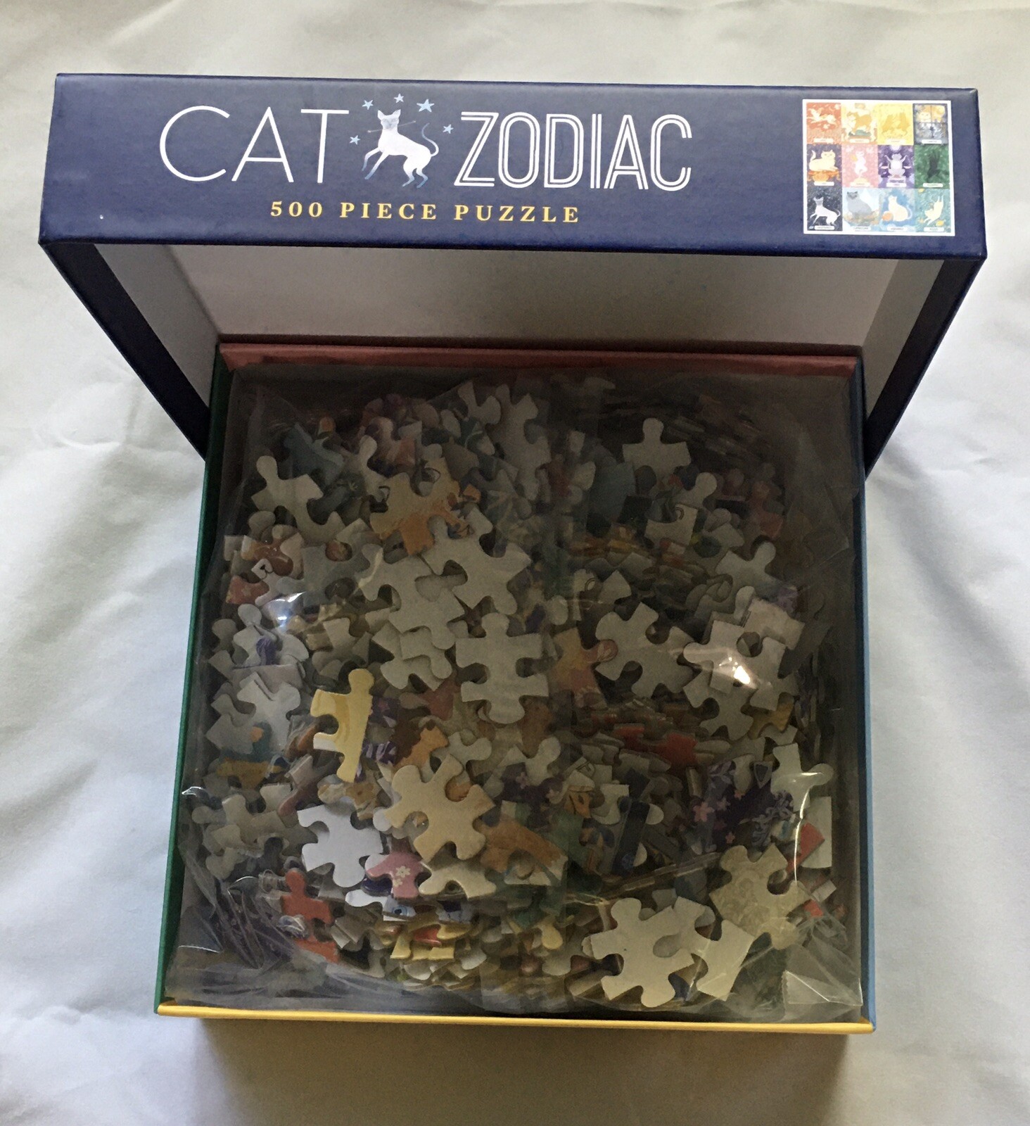 Cat zodiac puzzle 60 photos