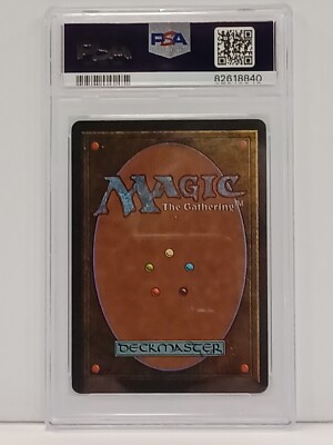 Magic: The Gathering selepo STA 額縁つき 4枚 MTG Magic: The Gathering Antiquities Golgothian Sylex PSA 9 MINT