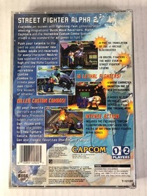 STREET FIGHTER ALPHA 2 II - Sega Saturn Game, Complete CIB, Tested Very Good+