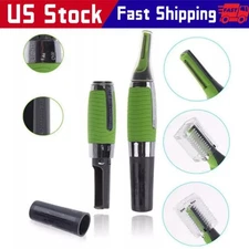 Hot Men Nose Ear Face Neck Eyebrow Hair Mustache Beard Trimmer Shaver Clipper