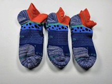 Bombas Hex-Tec Athletic Ankle Socks Lot Of 3 Pairs Size XL