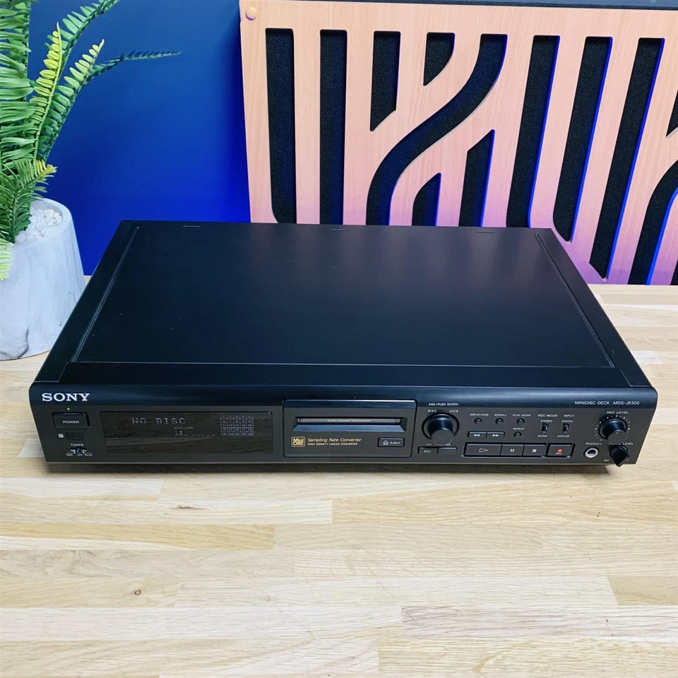 Sony MDS-JE500 Mini Disc Deck Player Recorder Inc Remote Control Inc Warranty - Image 2 of 4