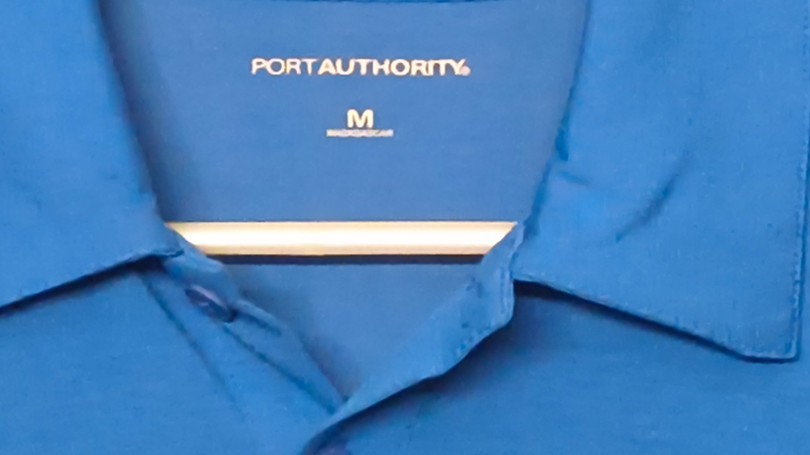 Magic Castle Cabaret Montecito Polo Golf Blue Shirt Performer Issue M Rare thumbnail 3