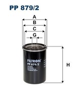 Kraftstofffilter Filtron PP 879 2 Treibstofffilter