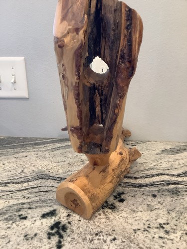 Rustikaler Weingut Weinflaschenhalter Holzscheit 2 Flaschen Regal - Bild 3 von 7