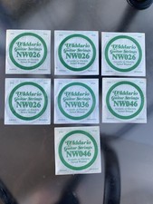 7 D'Addario Electric Guitar Strings Nickel Wound Made in USA