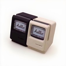 2 pcs Silicone Charging Dock For Computer Apple Watch Stand Black Beige E2-52