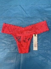 JESSICA SIMPSON Floral Stretch Lace Panties Thongs Size: S NWT