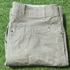 Kuhl Revolvr Pants Mens 36x34 Brown Stretch 5 Pocket Outdoor Hiking Casual