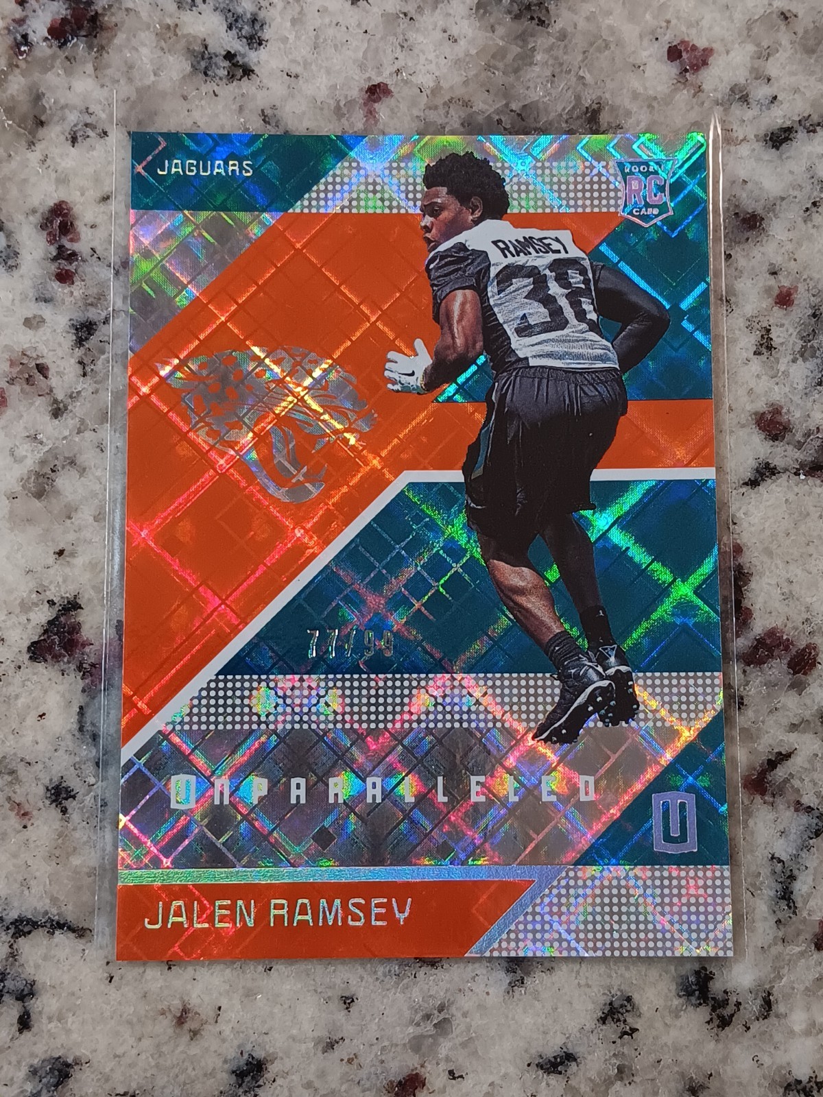 Jalen Ramsey Panini Unparalleled #166 Orange