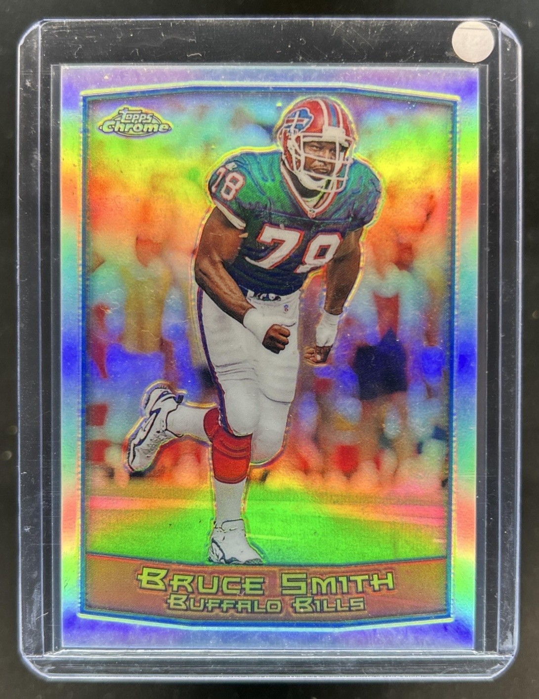 1999 Topps Chrome Bruce Smith Refractor #61 Bills