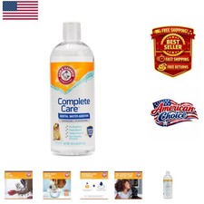 Odorless Dog Dental Water Additive - 16 Fl Oz Breath Freshener  Tartar Control