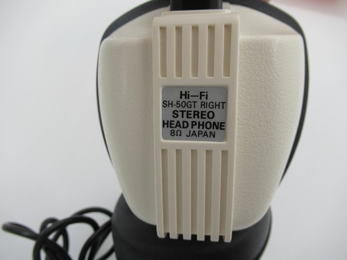 Auriculares estéreo vintage SH-50GT probados con caja original "Look" - Imagen 3 de 18